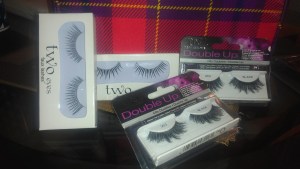 Eyelashes from Two eyes and Ardell 