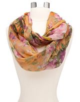 Garden Floral Infinity Scarf-Charlotte Russe $9.99