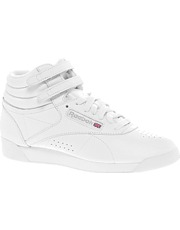 Reebok Freestyle White High Top Sneakers - Asos $92