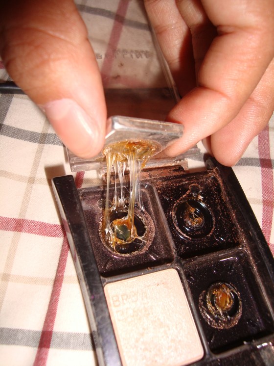 Pull off the pot and clean off the excess glue with acetone or "goo gone". 