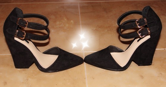 forever 21 heels wedges black