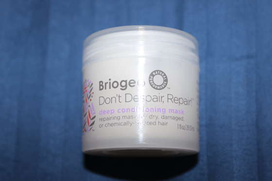 Dont Despair, Repair! Deep conditioning mask This hair mask has an amazing scent and is meant for those with dry, damaged or chemically treated hair.