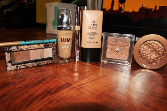 Main products I used. 