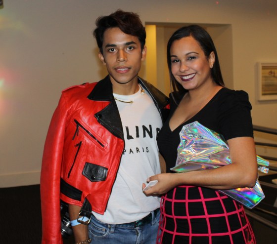 My buddy for the night...make sure to check out his blog he's super awesome and clearly one of the most fashion forward dudes you will ever encounter!! pedro from pedrodrigo.com