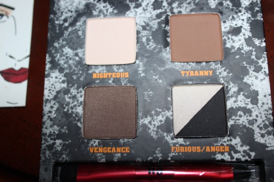 urban decay, pulp fiction, palette, makeup, review, swatches