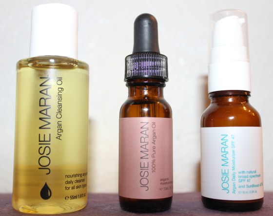 josie maran, argan skincare ritual,