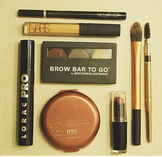 lorac pro, mascara, nars, makeup, nyc, real techniques, milani, loreal, brow baw, whitening lighting, wet & wild