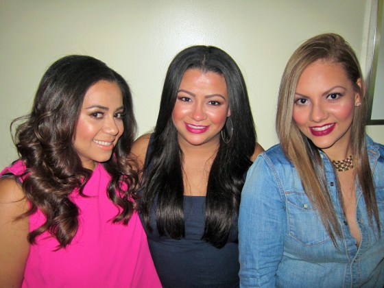 L-R Cinthia, Lucy & Emily