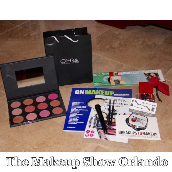 the makeup show orlando, okra cosmetics, breakups to makeup, static nails, crown brush, 